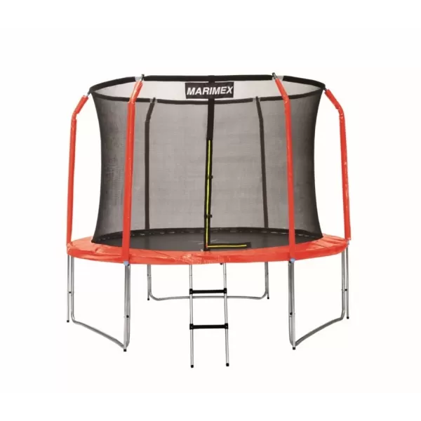  Sada krytu pružin a rukávů pro trampolínu 244 cm - červená 