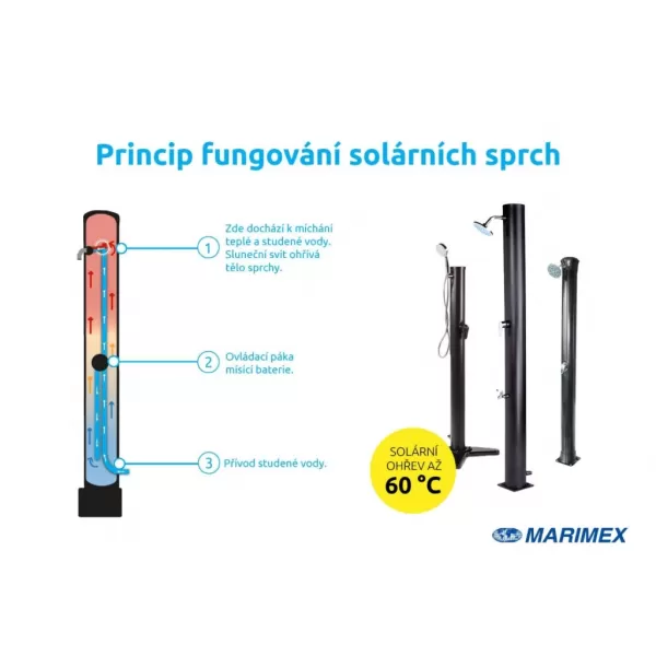  Solární sprcha UNO 35 l 